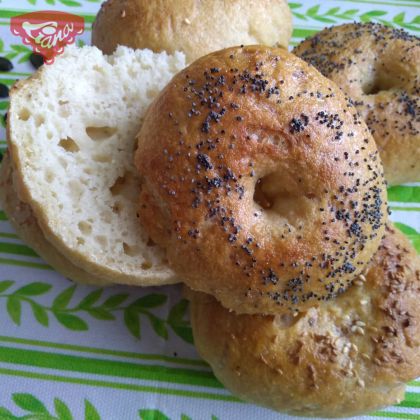 Bezlepkové bagels