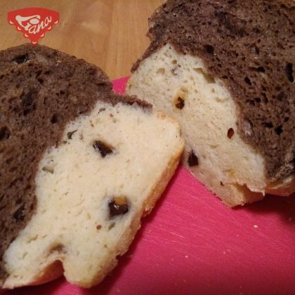 Gluten-free breakfast panda bread