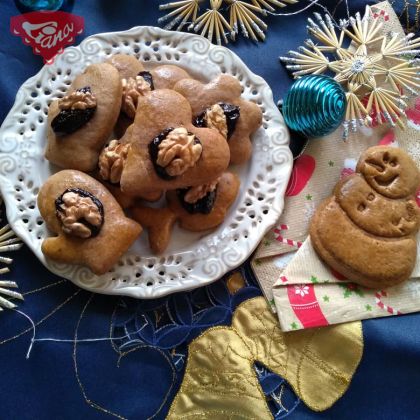 Gluten- und milchfreie Marmeladen-Lebkuchenplätzchen