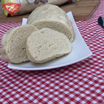 Gluten-free steamed dumpling from Bread mix white