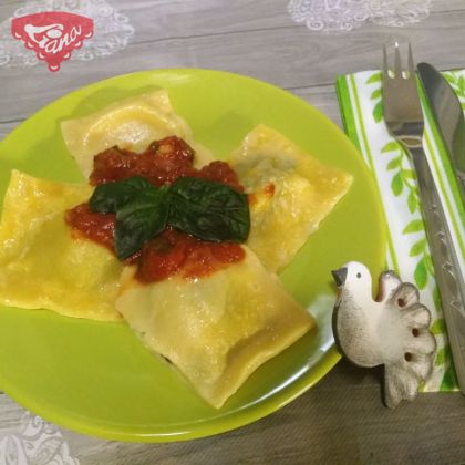 Bezglutenowe domowe ravioli