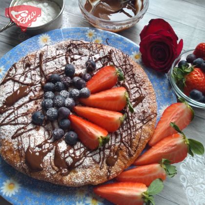 Glutenfreier Pfannkuchen aus dem Ofen