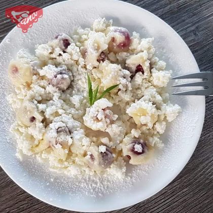 Bezglutenowe gnocchi wiśniowe