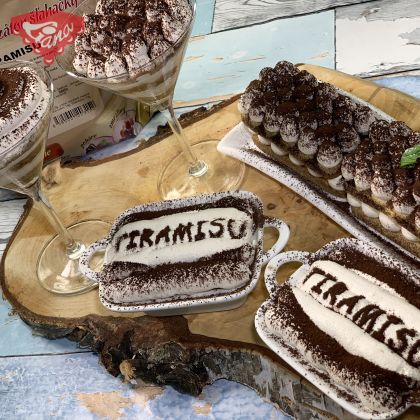 TIRAMISU dessert from Liana whipped cream thickener