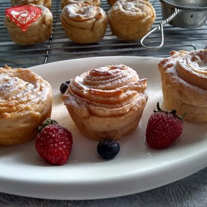 Ingeniously sweet gluten-free sourdough cruffins