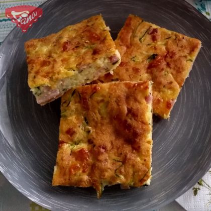 Glutenfreier Zucchinipudding mit Weizenmehl