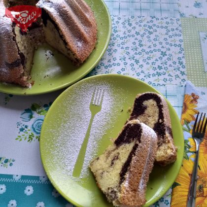 Glutenfreier Kuchen mit Weizenmehl