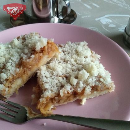 Glutenfreier Apfelkuchen mit Streuseln