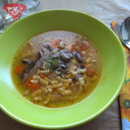 Gluten-free leaven for soup with sorghum flour