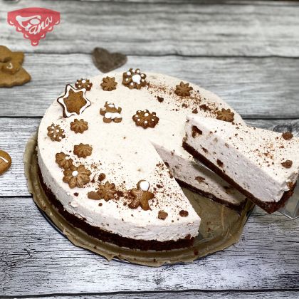 Gingerbread cheesecake