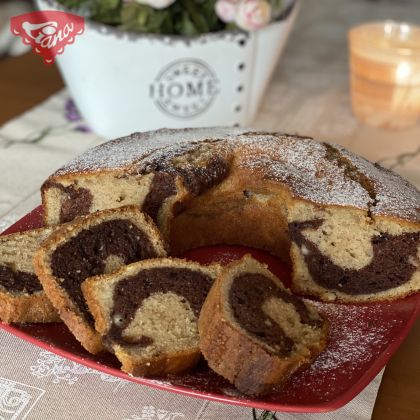 Lebkuchen-Hüttenkäsekuchen