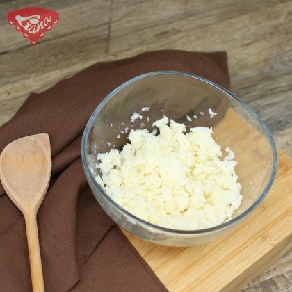 Glutenfreie und eifreie Streusel für die Suppe