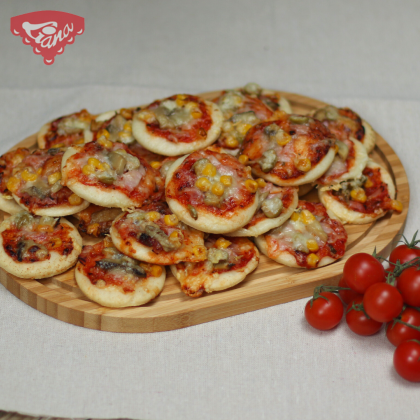 Glutenfreie Mini-Pizzen