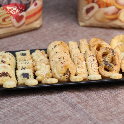 Glutenfreie salzige Snacks