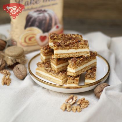 Gluten-free honey-walnut cream