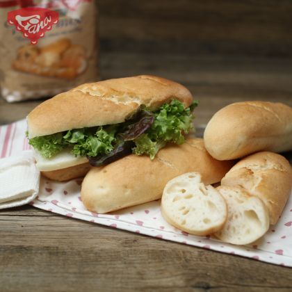 Glutenfrei gefüllte Baguettes