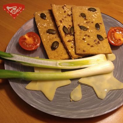 Knäckebrot na bezglutenowym zakwasie