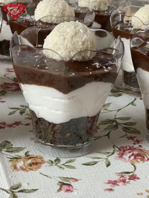 Kokosové mini cheesecake