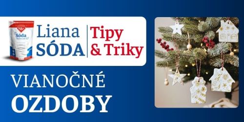 Vianočné ozdoby zo sódy bikarbóny: jednoduchý recept na „studený porcelán“