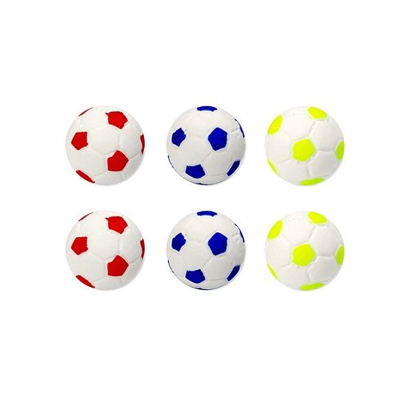 Colored soccer ball