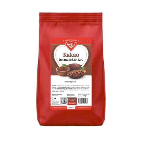 Kakao holandské 20-22% Liana 1kg