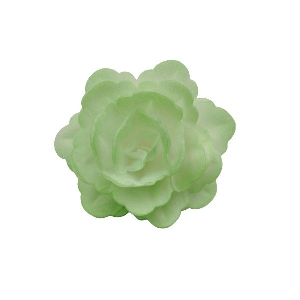 Wafer rose Chinese medium green shaded