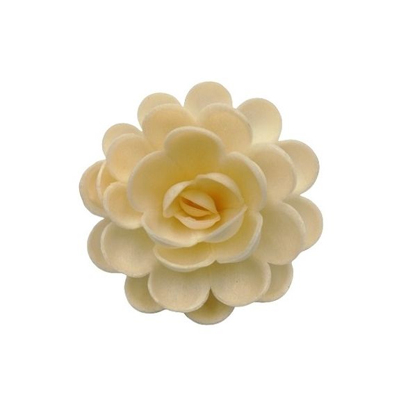 Wafer rose English large cream