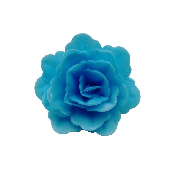 Wafer rose Chinese medium blue