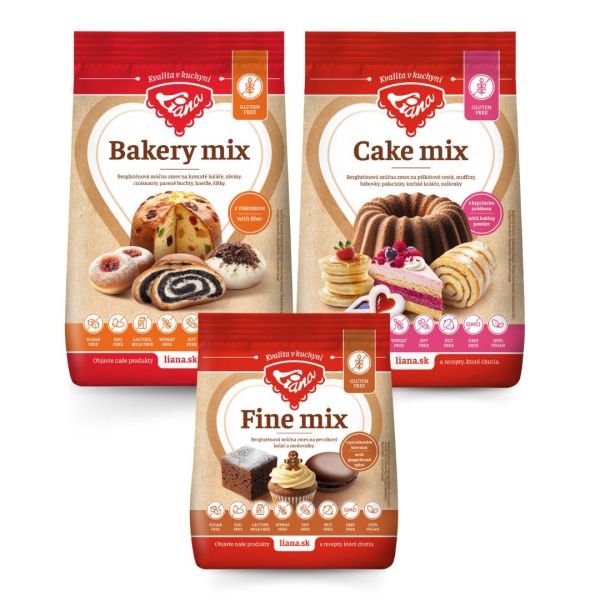 Akce Cake, Bakery a Fine mix