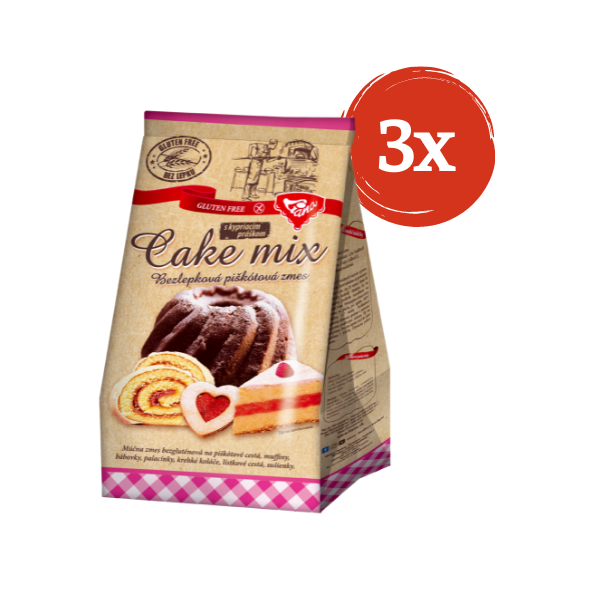 Akcja 3 x Cake mix Liana 1 kg