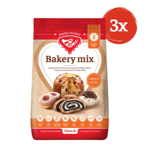 Akční balíček - 3 x Bakery mix Liana
