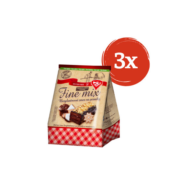 Działanie 3 x Fine mix Liana 300g