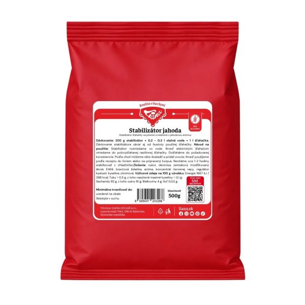 Stabilizátor Liana 500g JAHODA