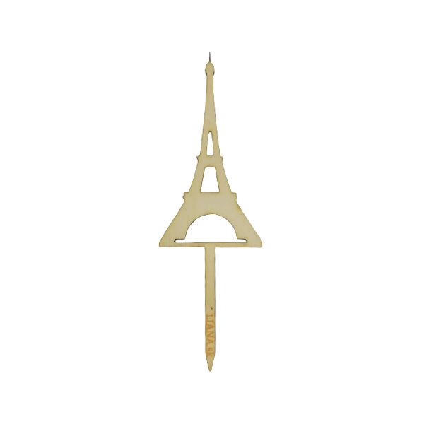 Zápich Eiffelová veža z dreva