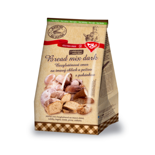 BREAD MIX DARK Liana s vlákninou 1kg BREAD MIX DARK Liana s vlákninou 1kg