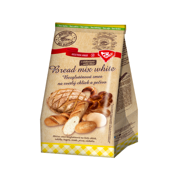 BREAD MIX WHITE Liana s vlákninou 1kg BREAD MIX WHITE Liana s vlákninou 1kg