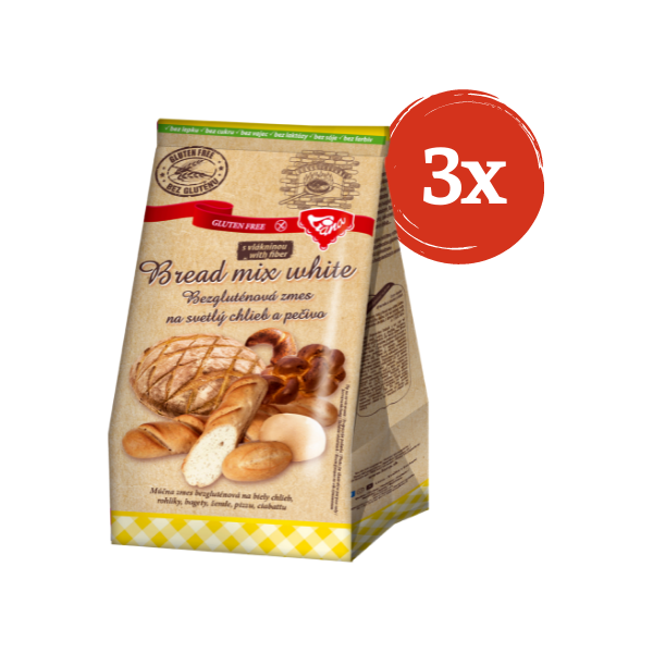 Akcia 3 x Bread mix White Liana Akcia 3 x Bread mix White Liana