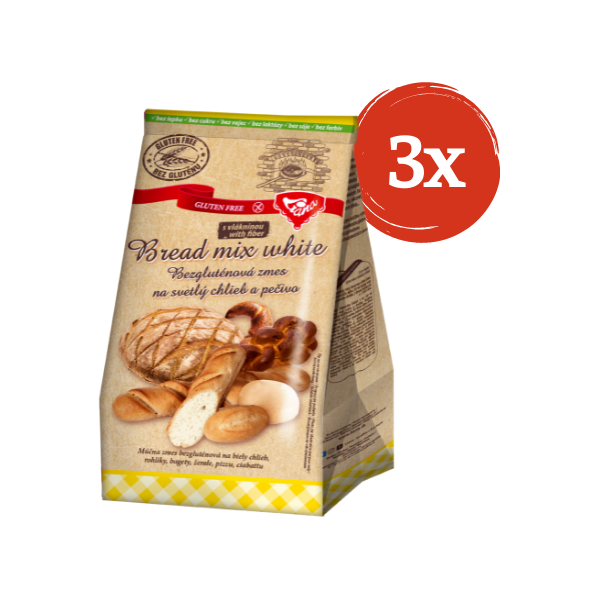 Action 3 x Bread mix White Liana