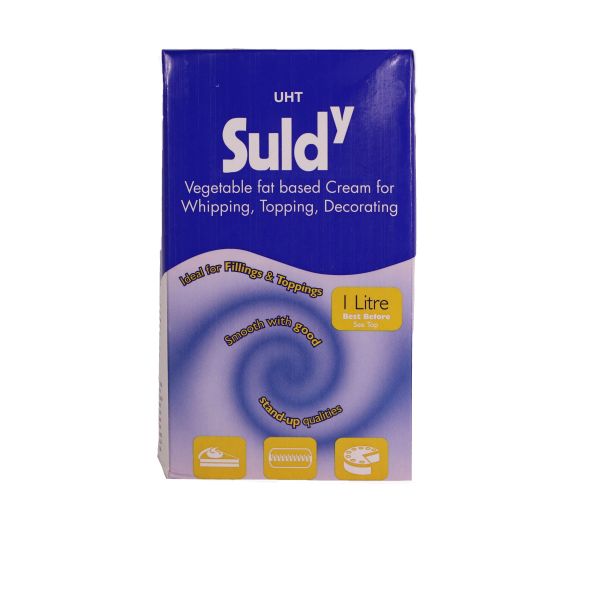 Vegetable whipped cream - Suldy 28.5% 1l