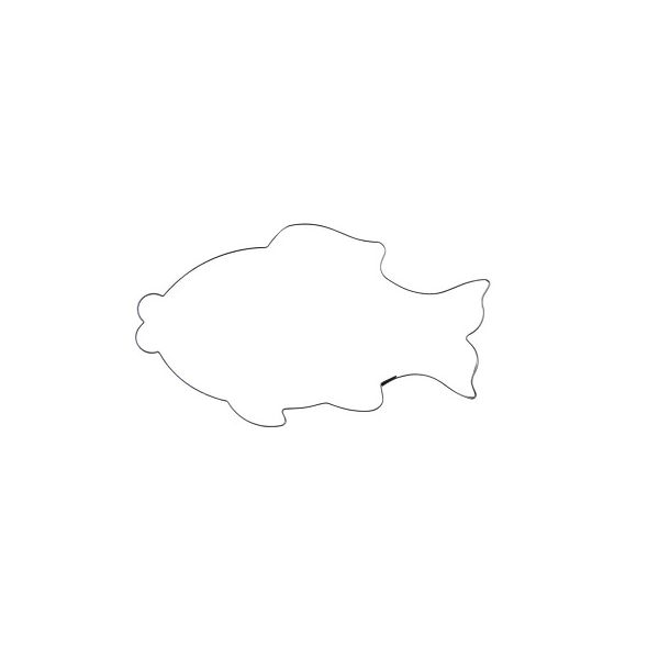 Vykrajovačka na perník ryba veľká Vykrajovačka na perník ryba veľká