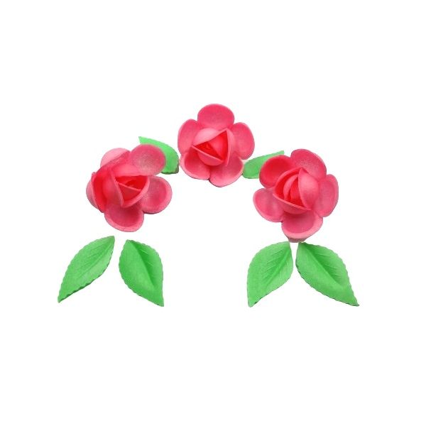 Zestaw waflowy w kolorze różowego różu