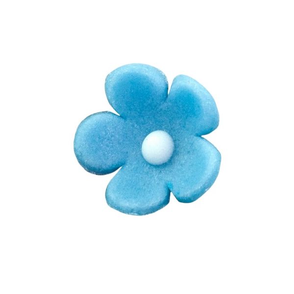 Mini hellblaue Blume