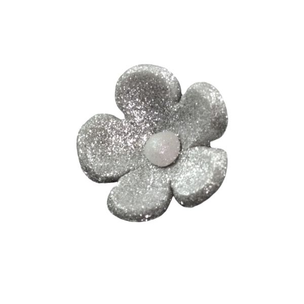 Mini silver flower