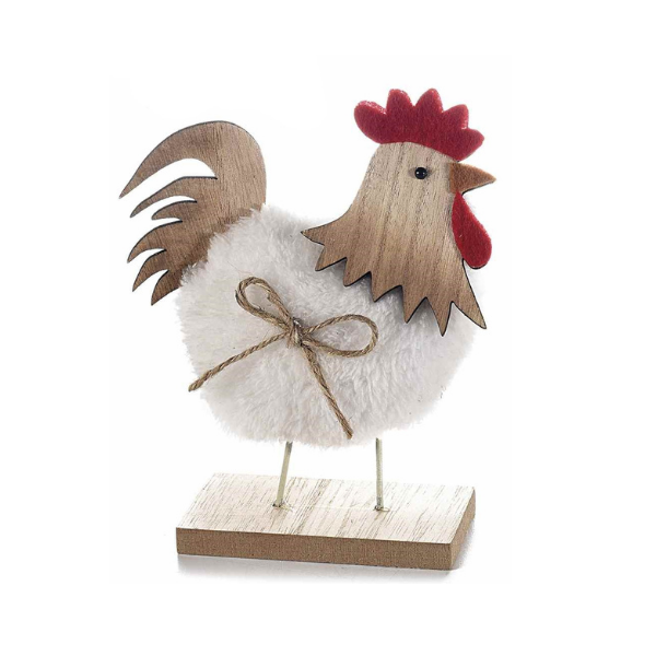 Dekorative Hühner Dekorative Hühner, weiße Henne