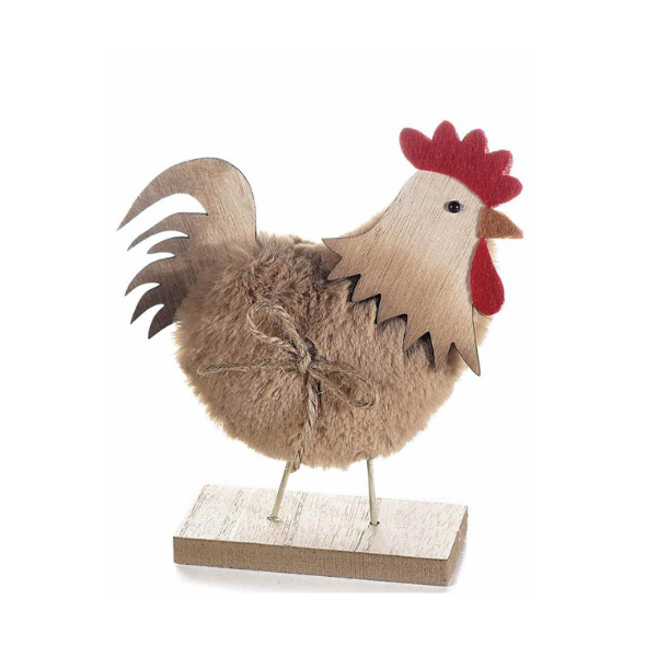 Dekoracyjne kurczaki Dekoracyjne kurczaki, brązowa kura