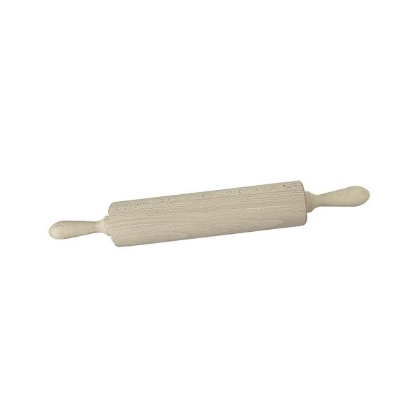 Wooden rolling pin 25/44 cm