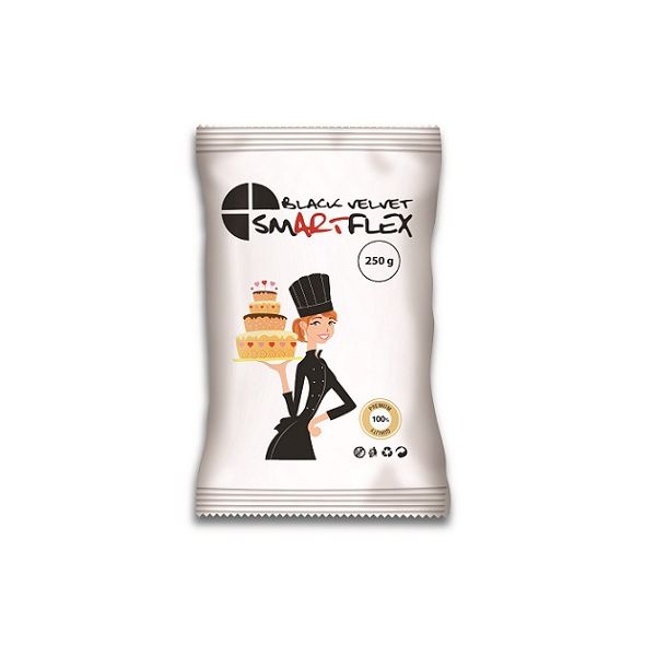 Potahová hmota Smartflex 0,25 kg - černá
