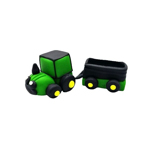 Tractor with siding