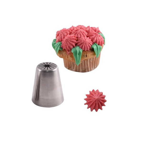 Decorative flower tip