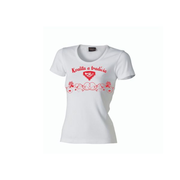 Damen-T-Shirt mit Volksmuster Liana